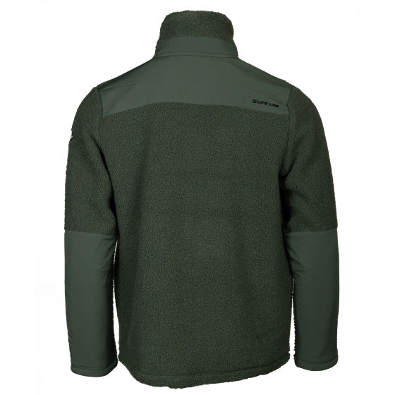 Line line artic sherpa tleece jack hommes hommes verts taille l