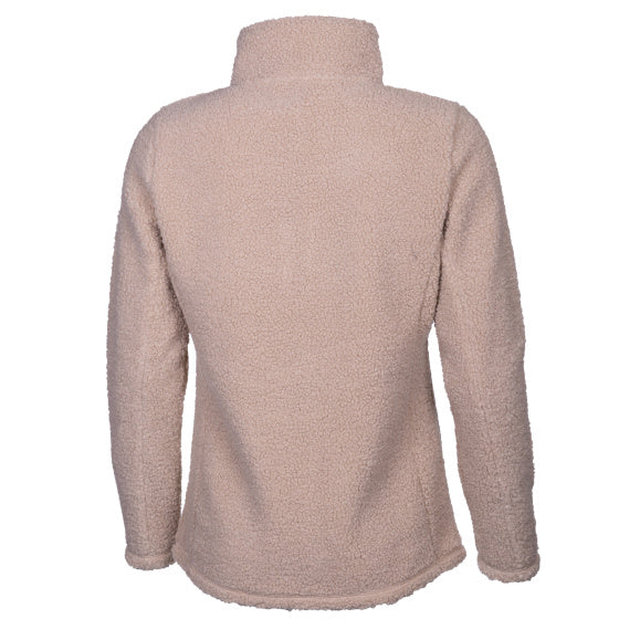 Life Line Lorne Sherpa Fleecejas Ladies Beige Size 4XL