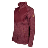 Ligne de vie Willemijn Fleeceventest Ladies Bordeaux Taille S