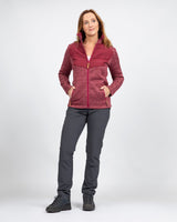 Linea di vita Willemijn Pleecevest Ladies Bordeaux Times 3xl
