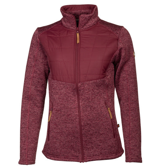 Life Line Willemijn Fleecevest Ladies Bordeaux Size L