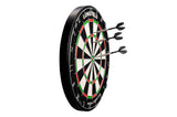Longfield Darts Steeldip DartSspijl Set 23 Gramm Sëlwer schwaarz 3 Stécker