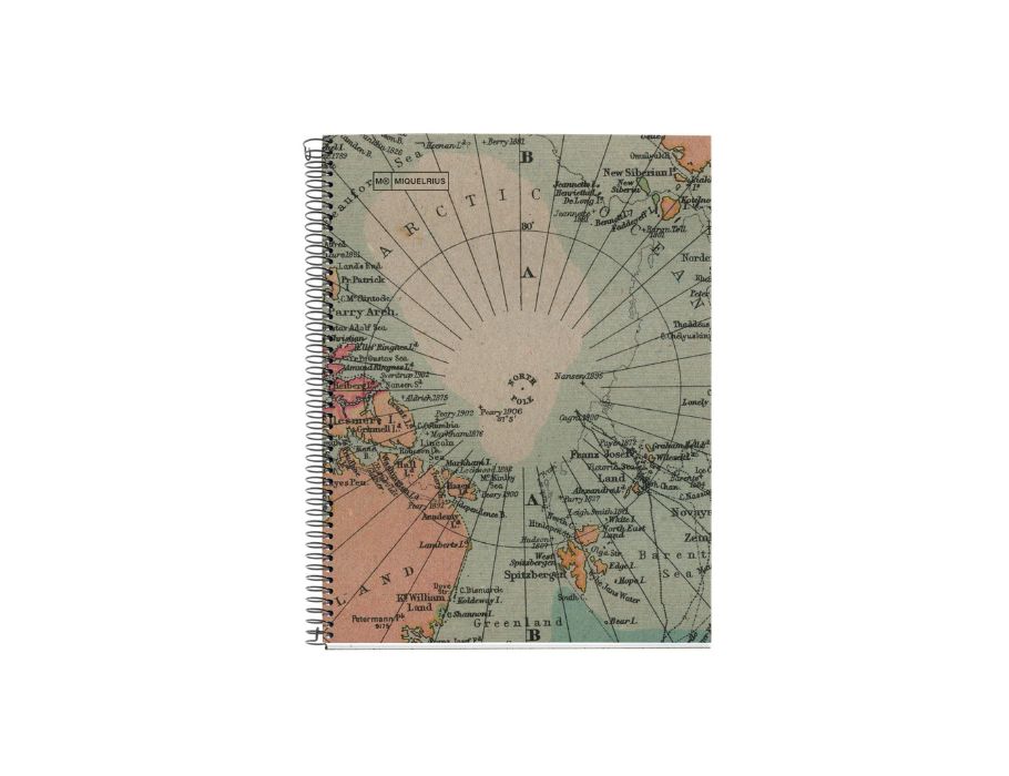 Miquelrius Notebook LIDEN CARD A5 LINOED 80 pages