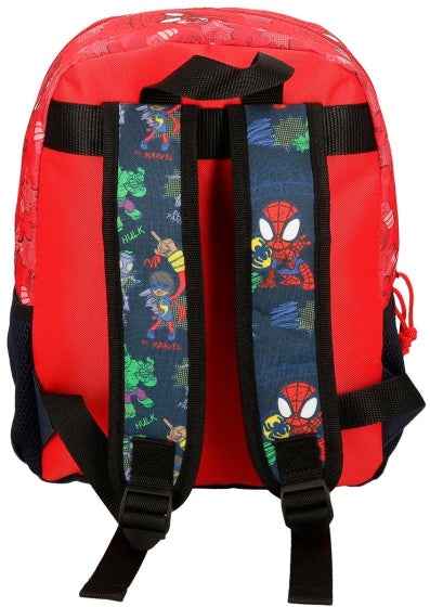 Marvel Spider-man Go rugzak junior rood zwart