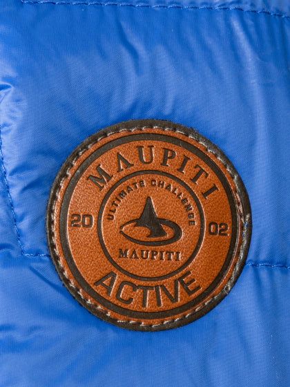 Maupiti Murdock II módní polstrovaná bunda Men Blue Size 3xl