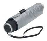 Ombrello pieghevole minimax con apertura manuale Ø 100 cm argento