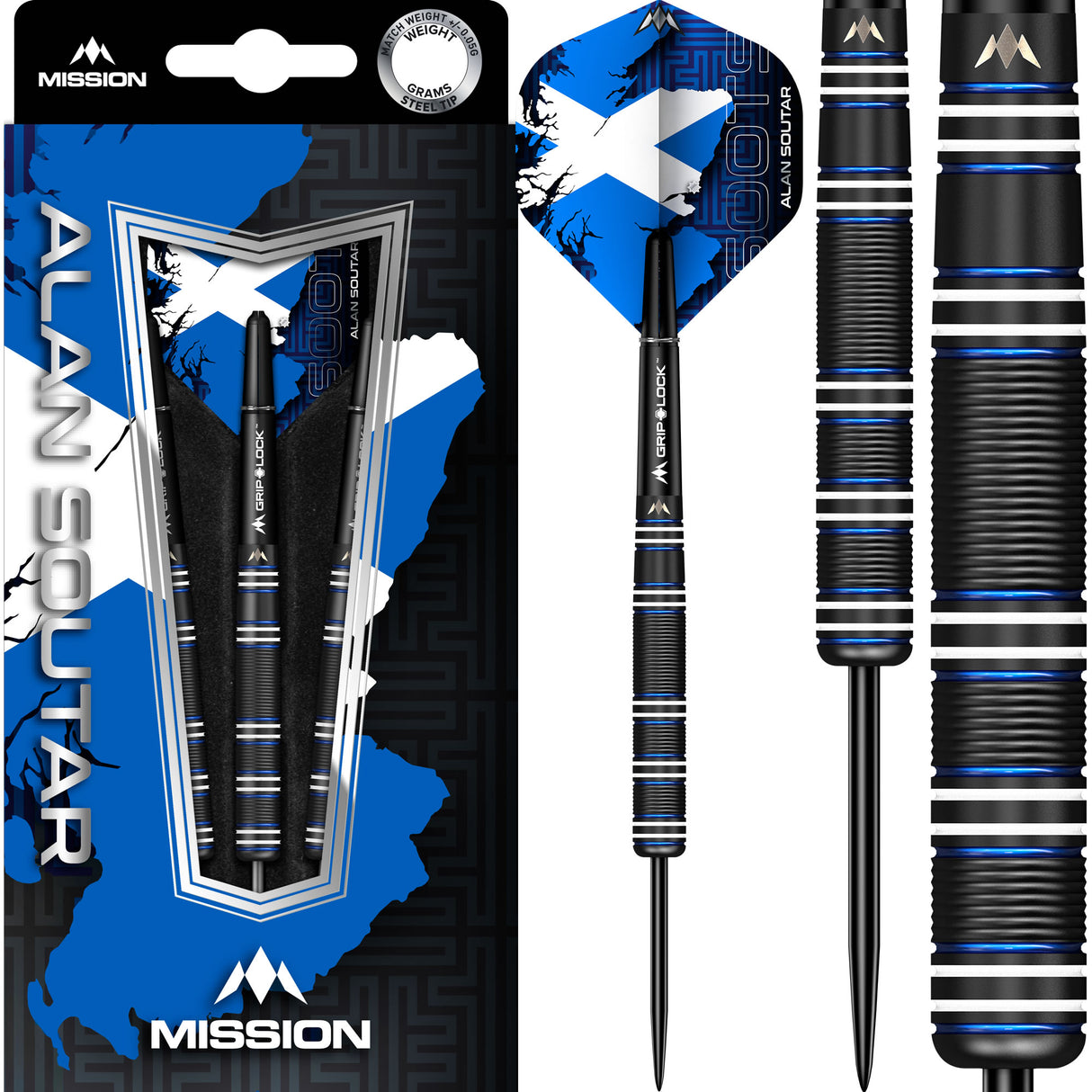 Missione Alan Soutar Black Titanium 24 grammi