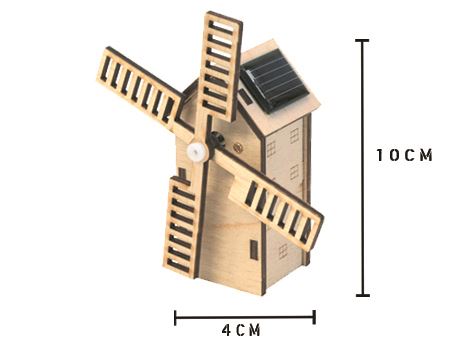 Solexpert Bouwpakket - Hollandse Molen s sončno ploščo Mini