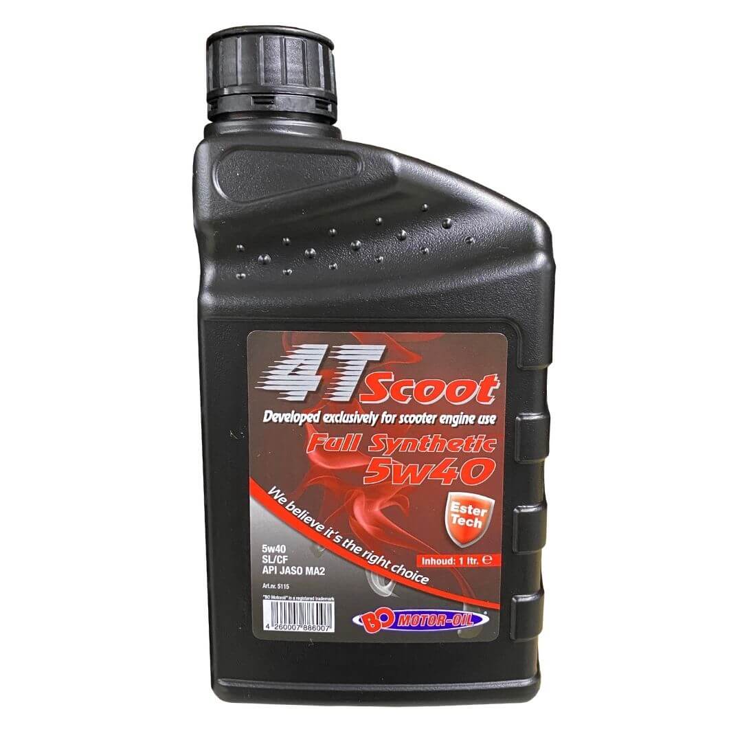 Olio di olio per motore BO olio Bo 4t Scooter Synth Full Esteter 5W-40 (1L)