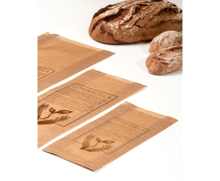 Sacchetti di pane compostella piccoli 1000 pezzi