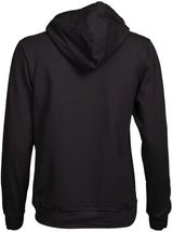 Papillon sudore di cotone con cappuccio di cotone donna nera taglia m