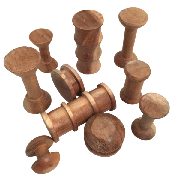 Papoose Spillsaachen Papoose Spillsaachen gemëschte geformte Spool Set 10