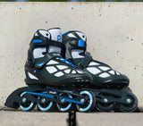 Playelife Inline Skates Black 80 Softboot 82a Svart størrelse 42