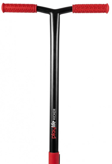 Playlife stuntstep kicker rød 82 cm aluminium sort rød