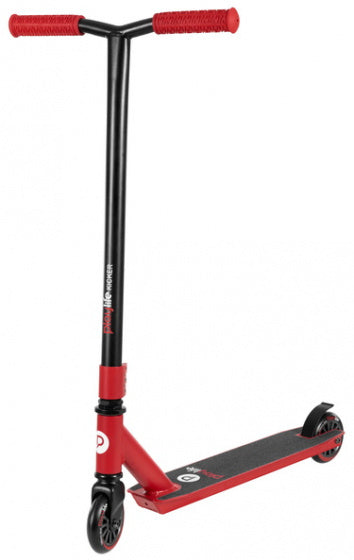 Playlife stuntstep kicker rød 82 cm aluminium sort rød