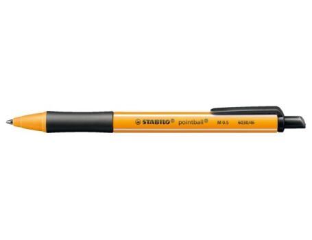 Stabilo Pointball Ball Pen Black
