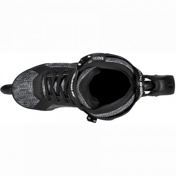 PowerDide Inline Skates Phuzion Radon Enzo 93A 83A Black Gréisst 42