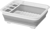 ProPlus drain rack foldable 31.5 x 36.5 x 13 cm Gray White