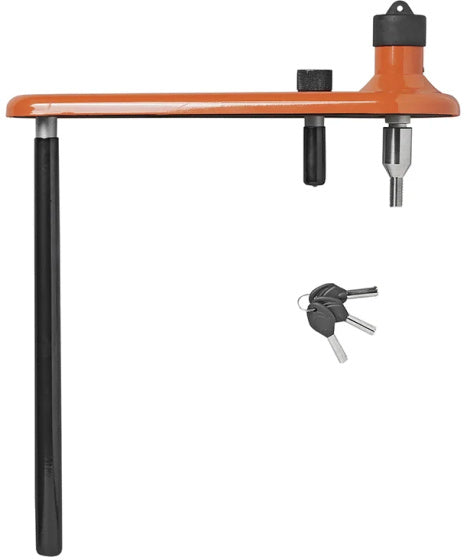 Fullstop Nemesis plus Wheel Clamp SCM pro Camper Oranje