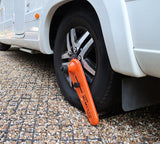 Fullstop Nemesis plus Wheel Clamp SCM pro Camper Oranje