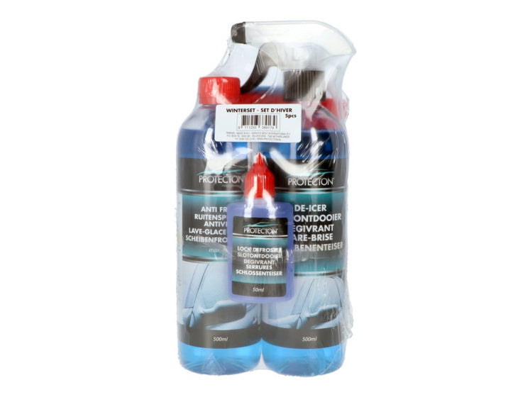 Protecton Winterset 5-delig auto 500 ml blauw