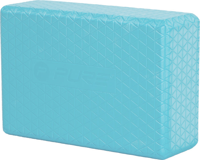 Pure2improve joga blok 23 x 15 x 7,5 cm Eva modra