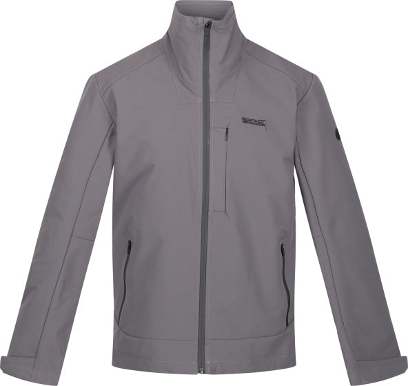 Regatta Overmoor Softshell Jacket Uomo Grigio scuro Dimensioni 3xl