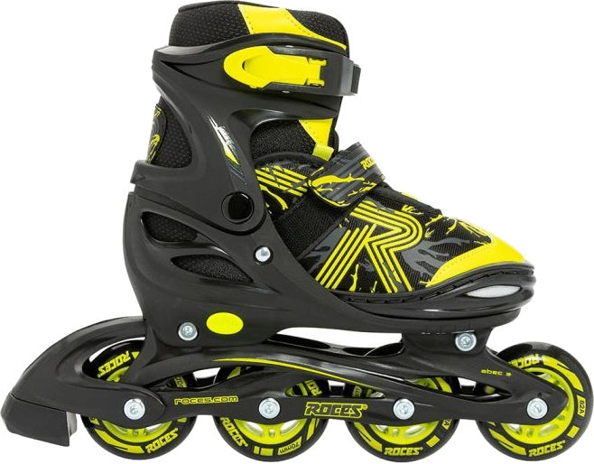 Roces Inline Skates Jokey 3.0 Softboat 82a Black Yellow Size 38-41