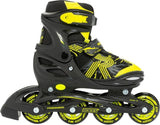 Roces Inline Skates Jokey 3.0 Softboat 82a Black Yellow Size 38-41