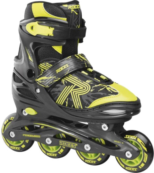 Roces Inline Skates Jokey 3.0 Softboat 82a Black Yellow Size 38-41