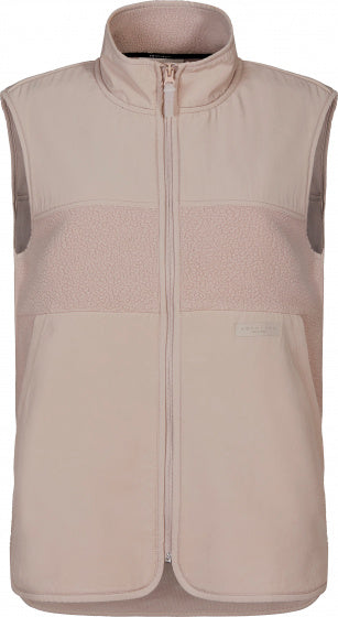 Röhnisch Bodywarmer Corrine Pile Ladies Polyester Soft pink MT XS