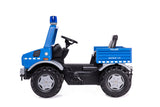 Rolly toys RollyUnimog Police Junior Blauw Zwart