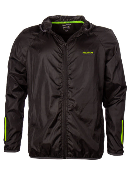 Rucanor Dylan Running Jacket Men Black Size XL