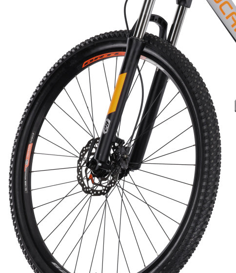 Rucanor Lux 29 palčni 53 cm moški 24V hidravlična disk zavora črna oranžna