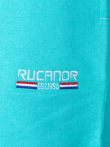 Rucanor Senna Sweatpants Cuff Unbrushed Men Aqua Size M