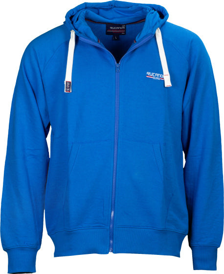 Rucanor Sky Sweatvest Hooded Unbrushed Men Blue Size 3XL