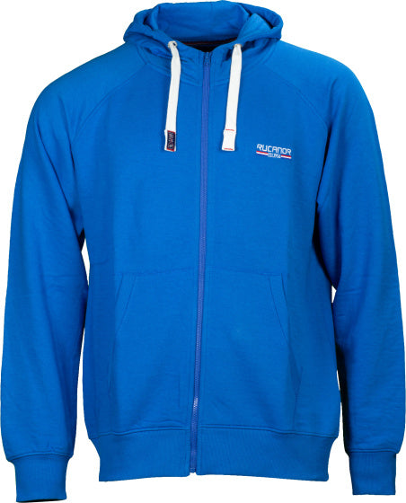 Rucanor Sky Sweatvest Hooded Unbrushed Men Blue Size M