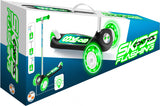 Skids control Flashing 3-wiel Kinderstep Voetrem Groen Zwart
