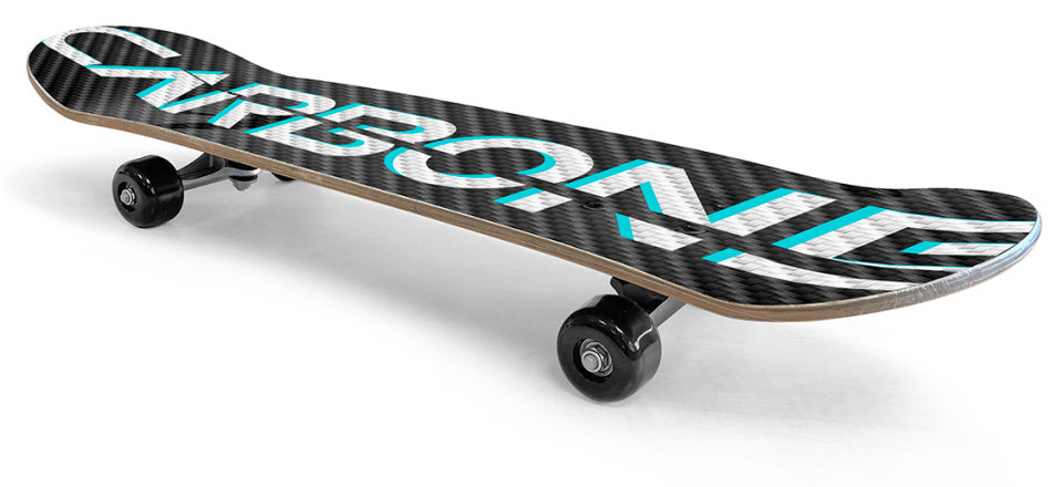 Skids Control Skids Kontroll Skateboard Carbone schwaarz blo wäiss