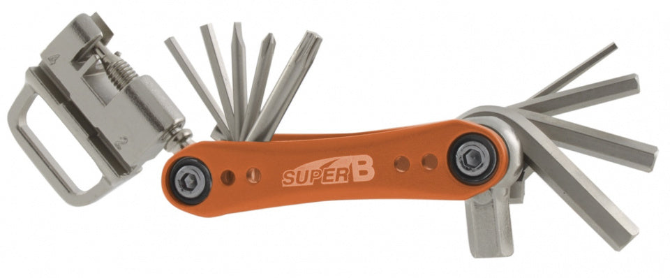 Multitool TB-FD40 17 Funkcje 73 x 45 mm ze stali nierdzewnej pomarańczowy