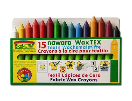Ökonomm Wax Tex Nawaro, Textile Wasks 15 Colors
