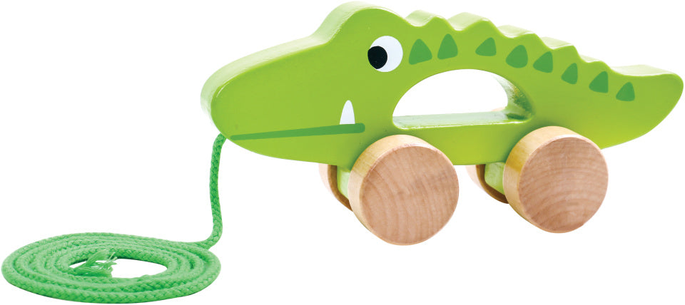 TOKY TOY CROCODE HOUDE Trek Figur 18 Méint Gréng