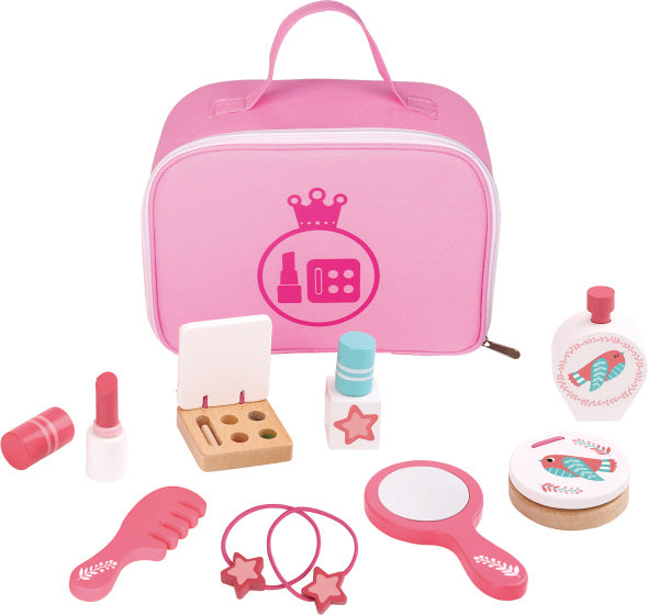 Toky Toy Hölzer Make-up-Spiel Set Pink 11-Stück
