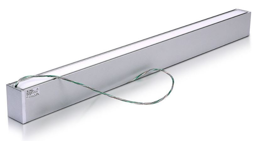 Lampada a sospensione V-TAC VT-7-60 LED 120 cm Aluminio 60W 4000K argento