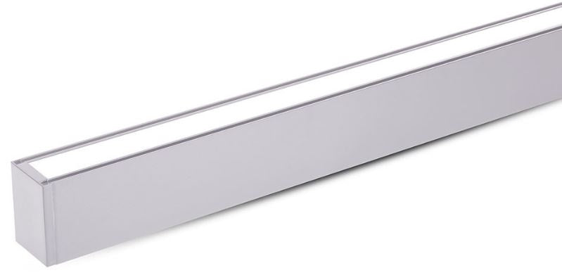 Lampada a sospensione V-TAC VT-7-60 LED 120 cm Aluminio 60W 4000K argento