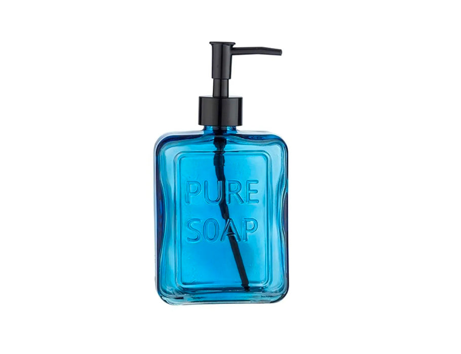 Wenko Soap Pump Sklo modrá 550 ml